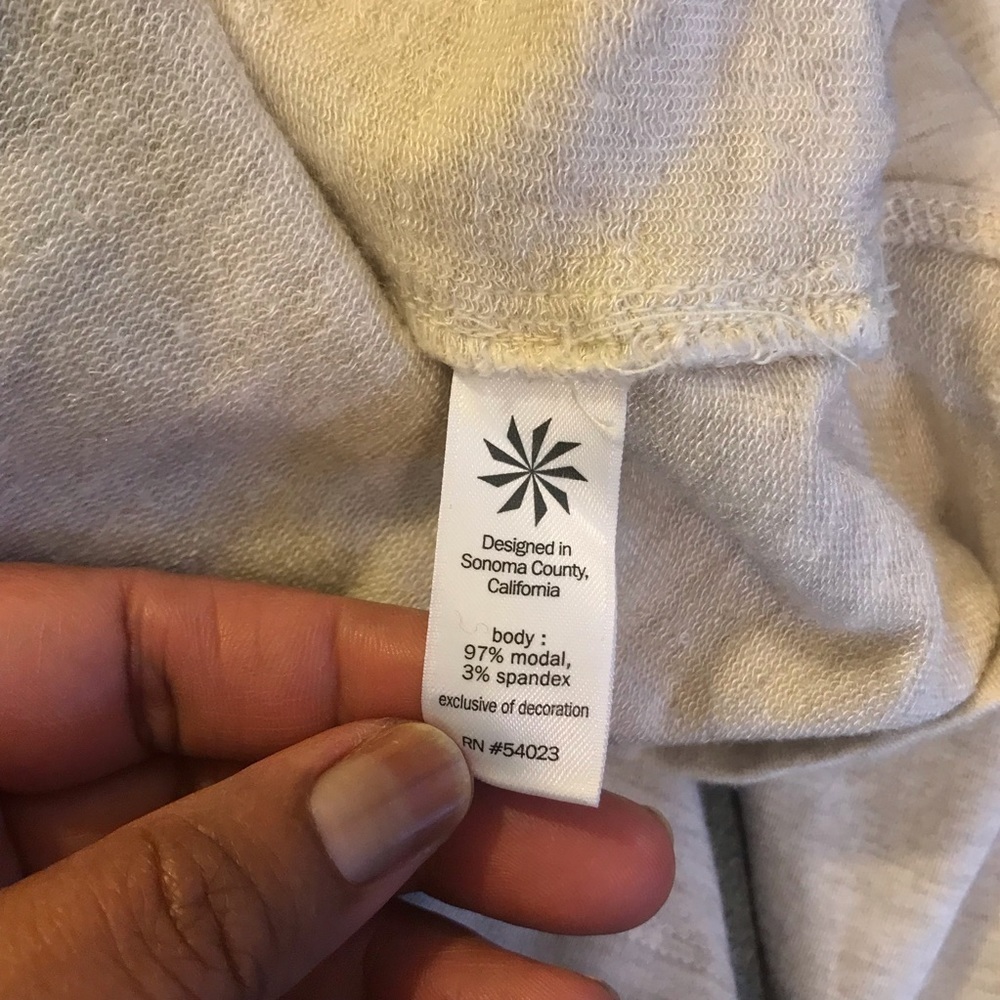 Athleta Studio Split Neck Hoodie‎ Hooded Sweatshirt - Picture 11 of 14